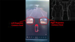 Tesla update 2020.20.6 adds side repeater camera feeds while backing up a Tesla car.