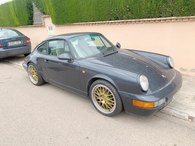 Lost and found: Classic Porsche 911 Carerra 2, courtesy of Tesla Sentry Mode.