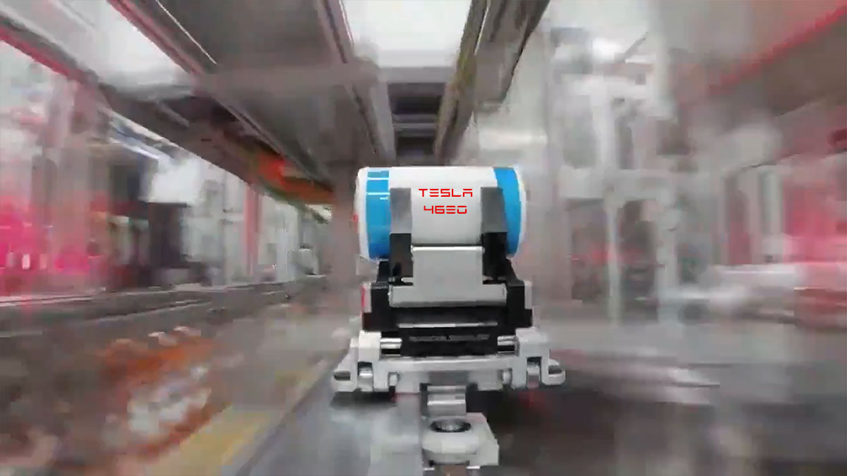 Tesla gives a sneak preview of 4680 cell production for Giga Berlin in