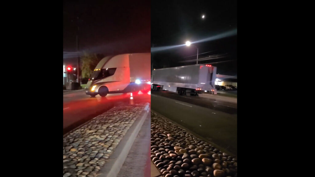 Tesla Semi Truck spotted in Fremont California.