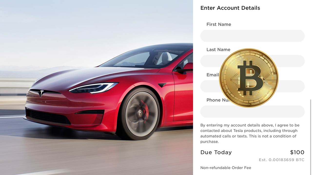 You Can Buy a Tesla With Bitcoin