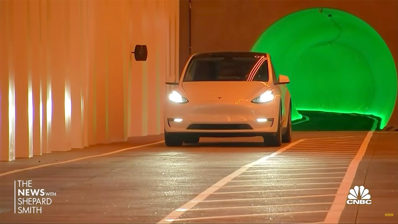 Inside Elon Musk's Boring tunnels under the Las Vegas Convention Center