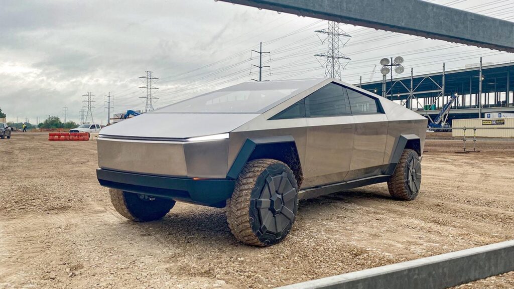 Tesla Cybertruck spotted at Austin, Texas.