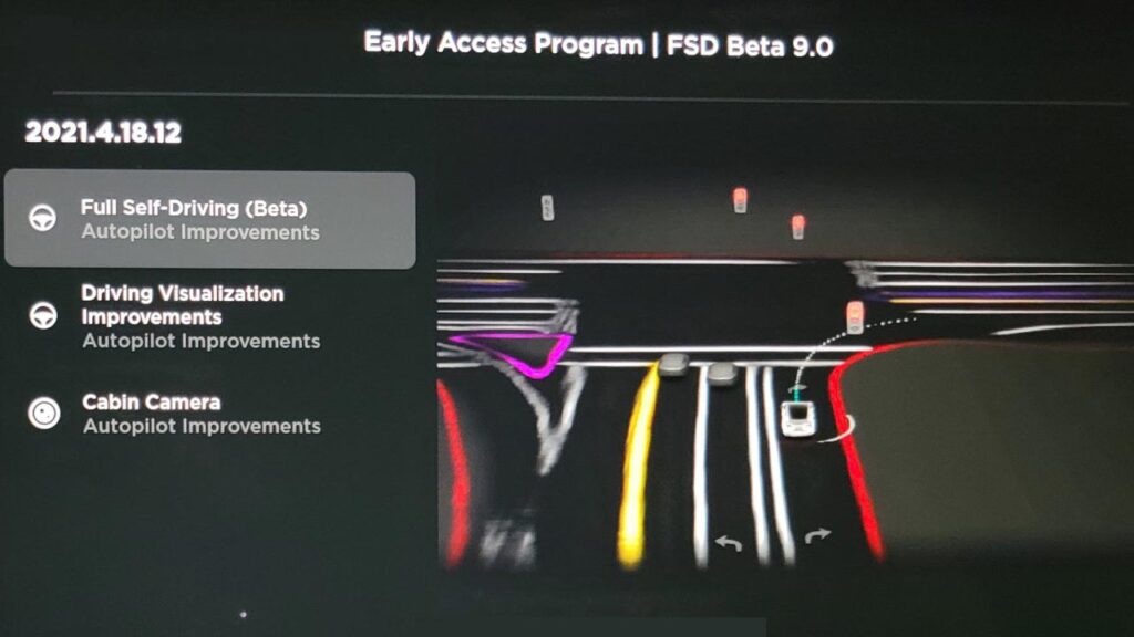 Tesla FSD Beta V9 Driving Visualizations (release notes and videos in the article).