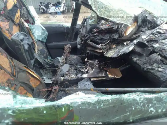 Tesla Model Y from Dallas, Texas fire (photo of the inside of the burnt cabin).