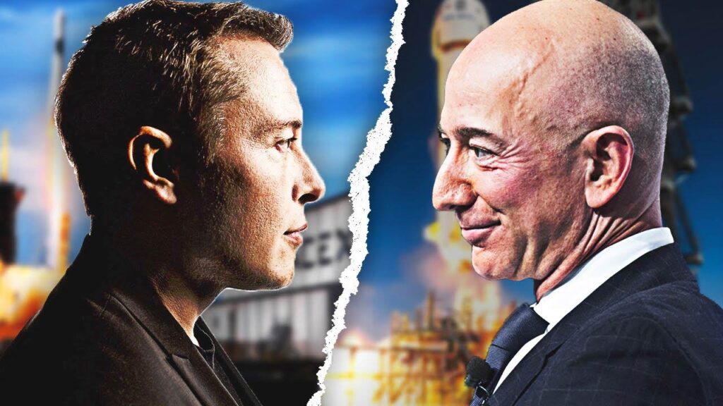 Elon Musk vs. Jeff Bezos.