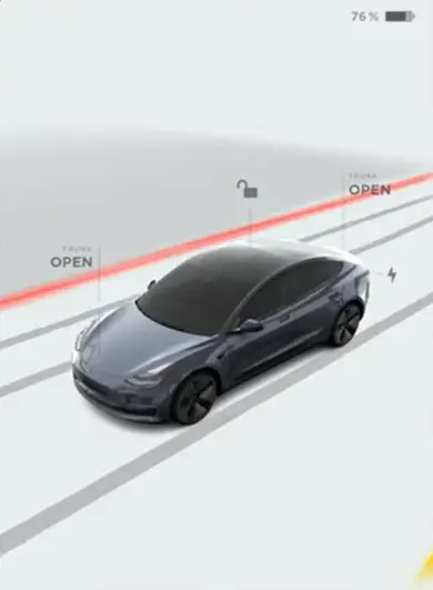 Tesla FSD Beta 10 with more prominent lane markings and better rendering.