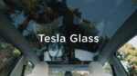 Tesla Model Y UV radiation protected full glass roof.