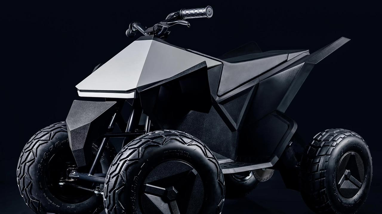 Tesla Cyberquad for Kids electric ATV is here Tesla Oracle