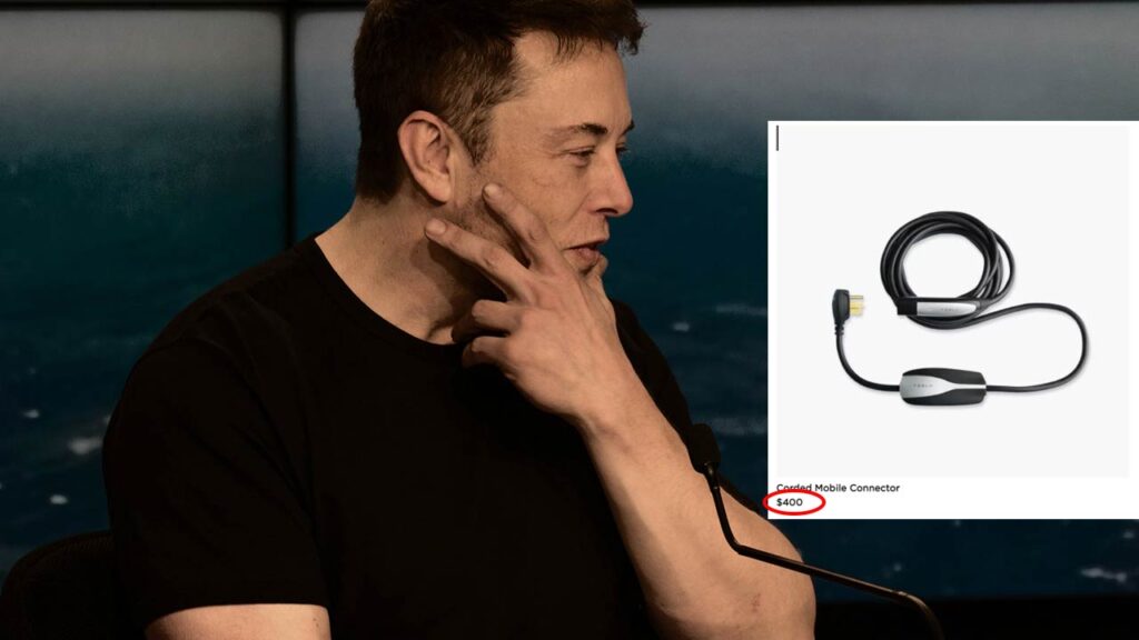 Elon Musk takes notice of Tesla Mobile Connector availability issue and lowers the price almost instantly.