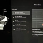 Tesla adds Alternate Routes to navigation maps in the software update version 2022.28.2.