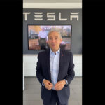 Canada's Minister for Innovation, Science, and Industry François-Philippe Champagne (FPC) visits the Tesla car factory in Fremont, California.