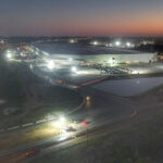 Tesla Gigafactory Austin, Texas as of September 21, 2022 (just before the sunrise).