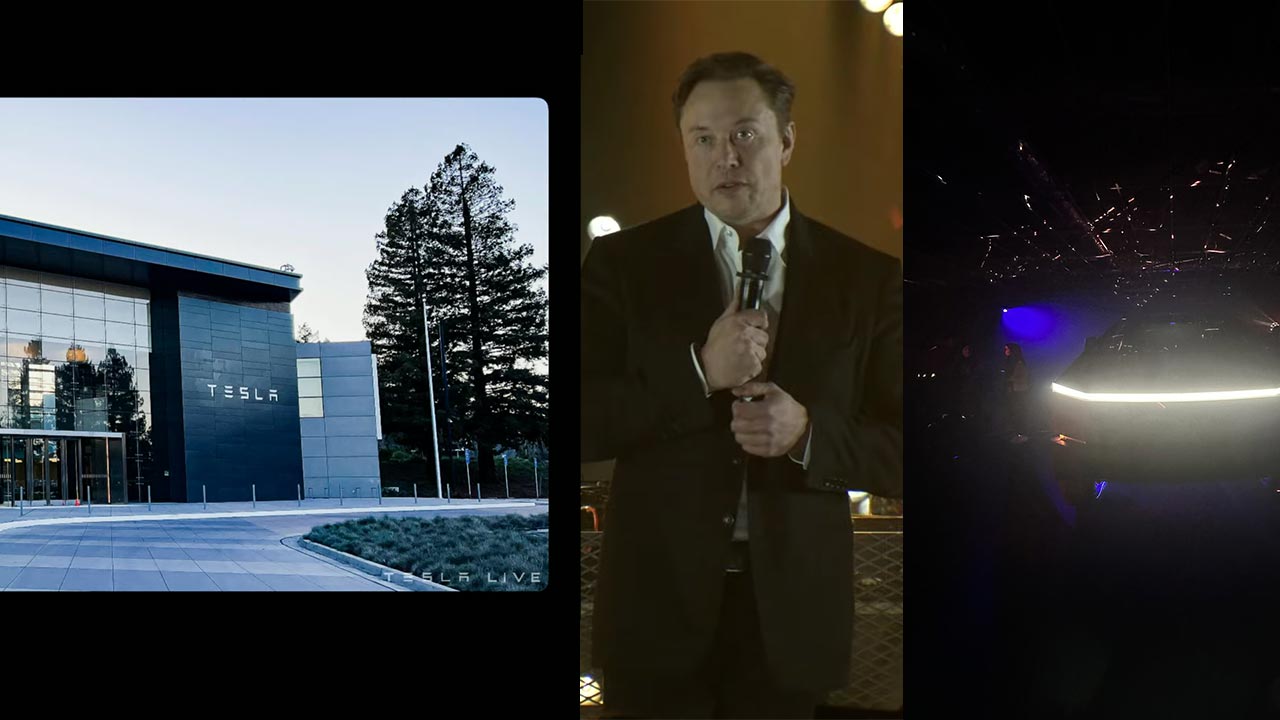 Elon Musk opens Tesla's Global Engineering HQ in Palo Alto, pre