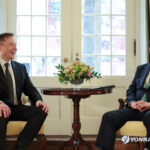 Tesla CEO Elon Musk meets South Korean President Yoon Suk Yeol to discuss investment opportunities.