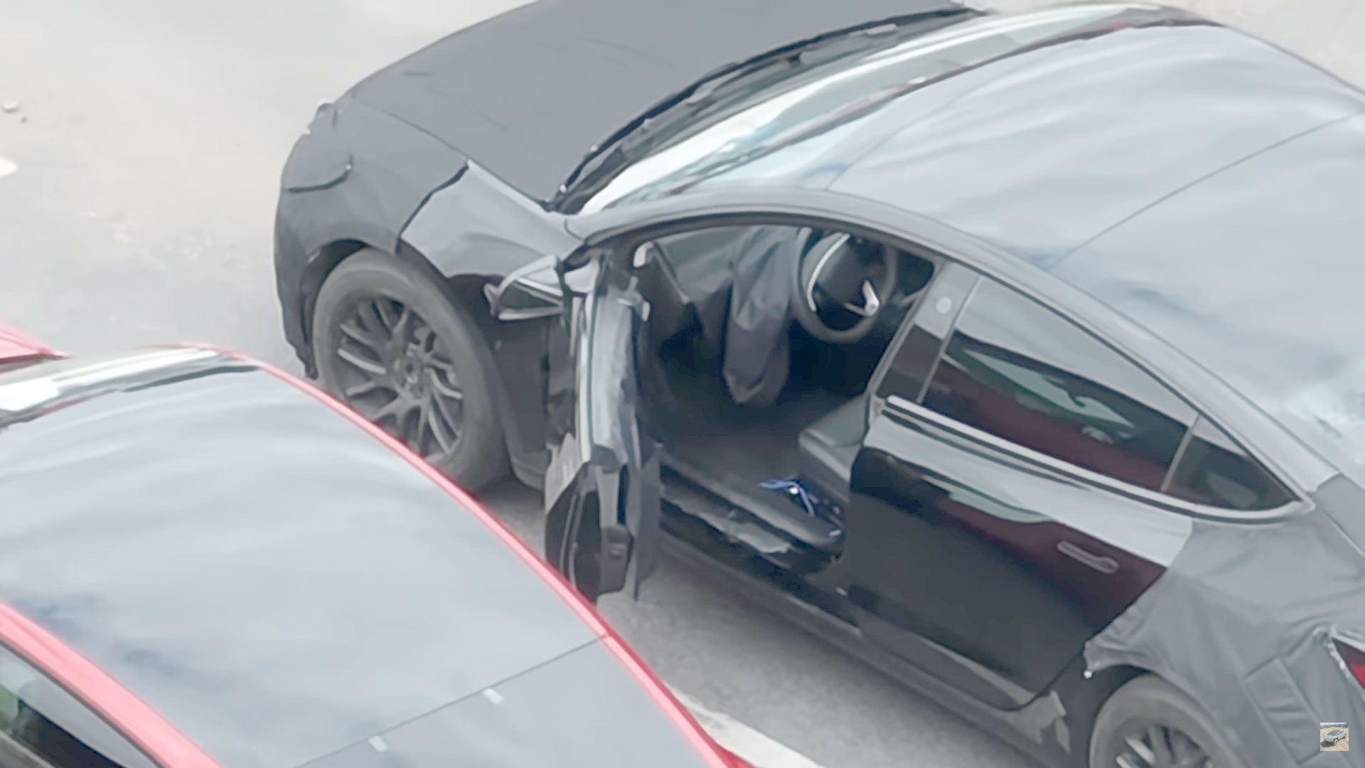 Tesla 'Project Highland' Model 3 spotted on-road testing