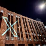 "Lights. Camera. X!," Twitter CEO Linda Yaccarino tweets the picture of the Twitter HQ with the new 'X' logo project on the building.