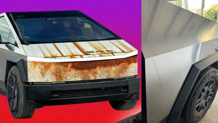 Cybertruck rust or just dust — and how to fix the issue - Tesla Oracle