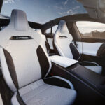 High G-force cornering resistant Sport seats for Tesla Model S Plaid.