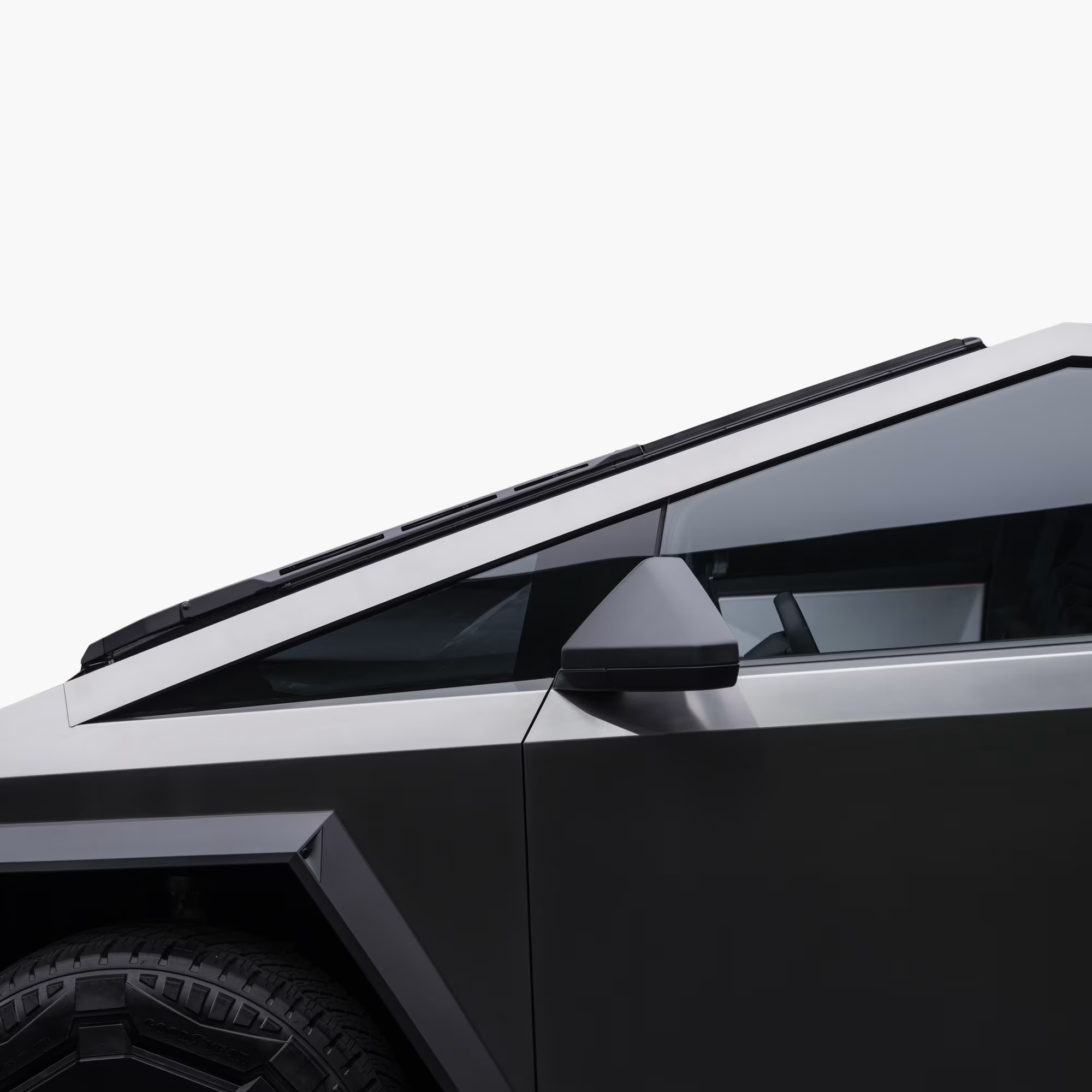 Watch the Cybertruck's giant windshield wiper blade in action