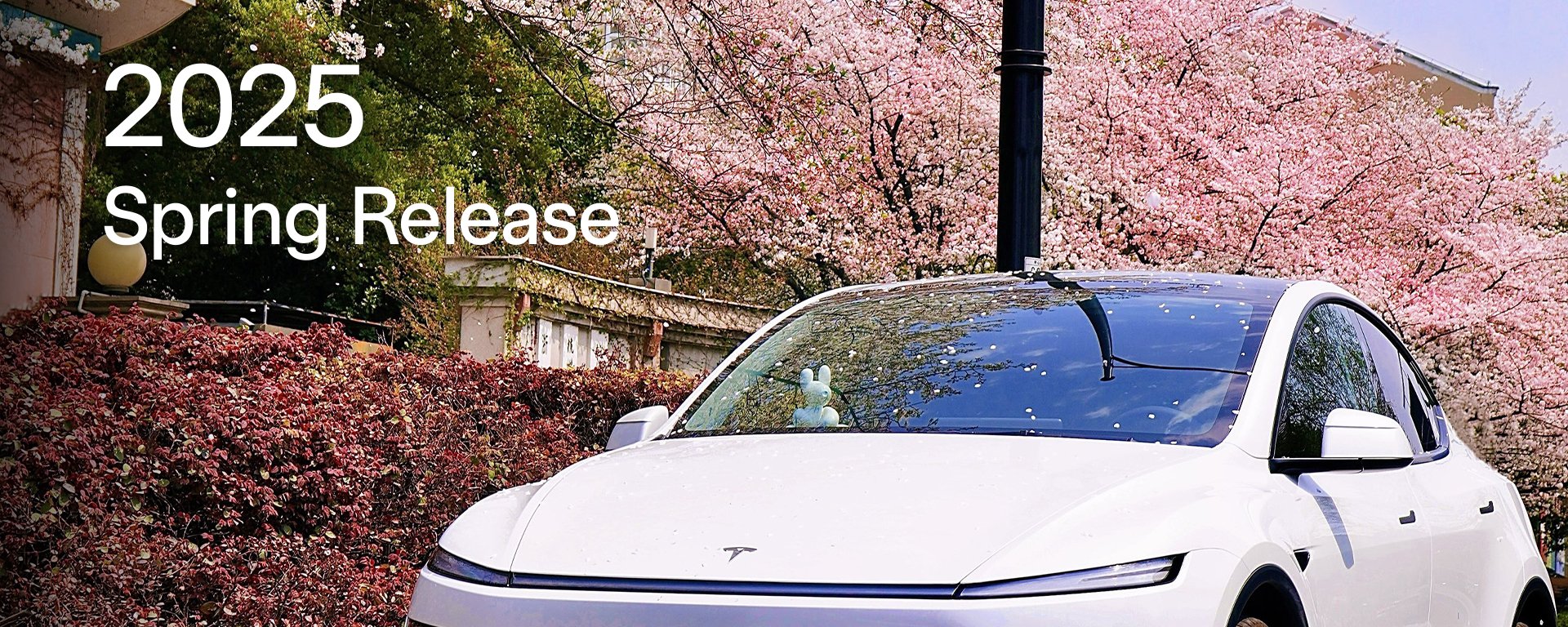 Tesla (TSLA) begins the rollout of the 2025 Spring Release OTA software