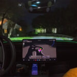 Tesla owner running his vehicle on FSD 13.29 in anticipation of the FSD v14 launch.