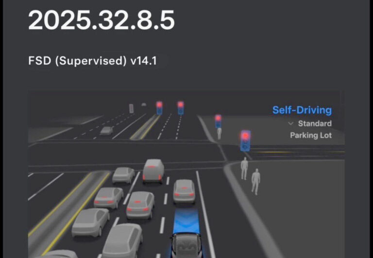 Tesla FSD v14.1 (2025.32.8.5) software update official release notes ...