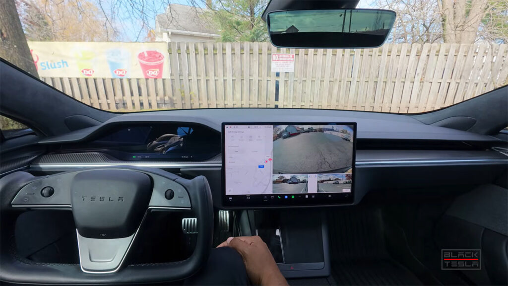 Tesla FSD v14.2 modifies how you select Speed Profiles and Arrival Options (destination on maps).