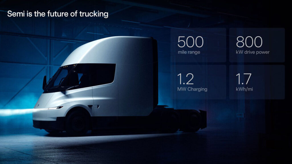Tesla Semi-truck is redesigned to follow the Model Y and Cybercab design language.