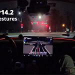 Tesla FSD v14.2.1 recognizes hand gestures of the traffic-control police and proceeds forward despite the red light (video).