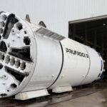 The Boring Company's Prufrock 5 tunnel boring machine.