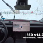 Tesla FSD v14.2.2.4 (2025.45.9) first impressions and release notes.