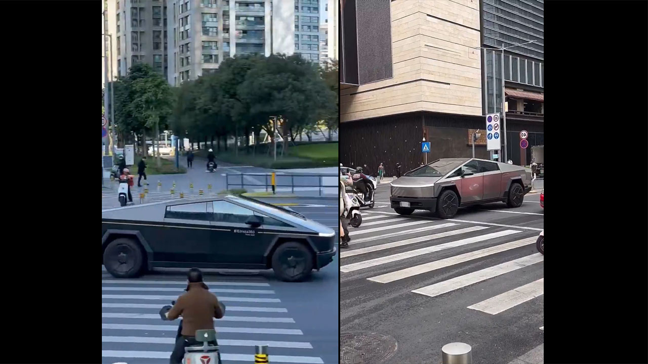 Tesla Cybertrucks spotted roaming the streets of China (videos)