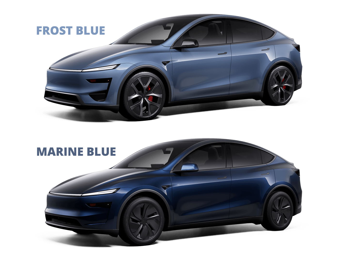 Tesla launches new blue colors for higher Model Y and Model 3 trims (prices, availability, comparison)