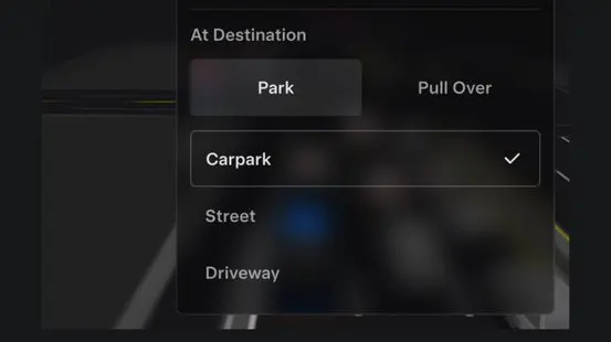 Tesla rolls out Arrival Options for destination parking in the FSD v14.3.3 (2026.16.6) in Australia.