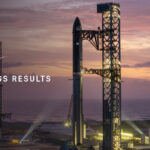 Q2 2026 SpaceX Earnings Call. Fully integrated Starship V3 mounted on the Pad 2 launch tower at Starbase, Texas.