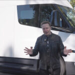 Elon Musk announces volume production of Tesla Semi at Giga Nevada.