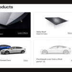 Screenshot of the Tesla Referral Program awards in a Tesla Account. The automaker has updated the Tesla Roadster Award picture with the new version.